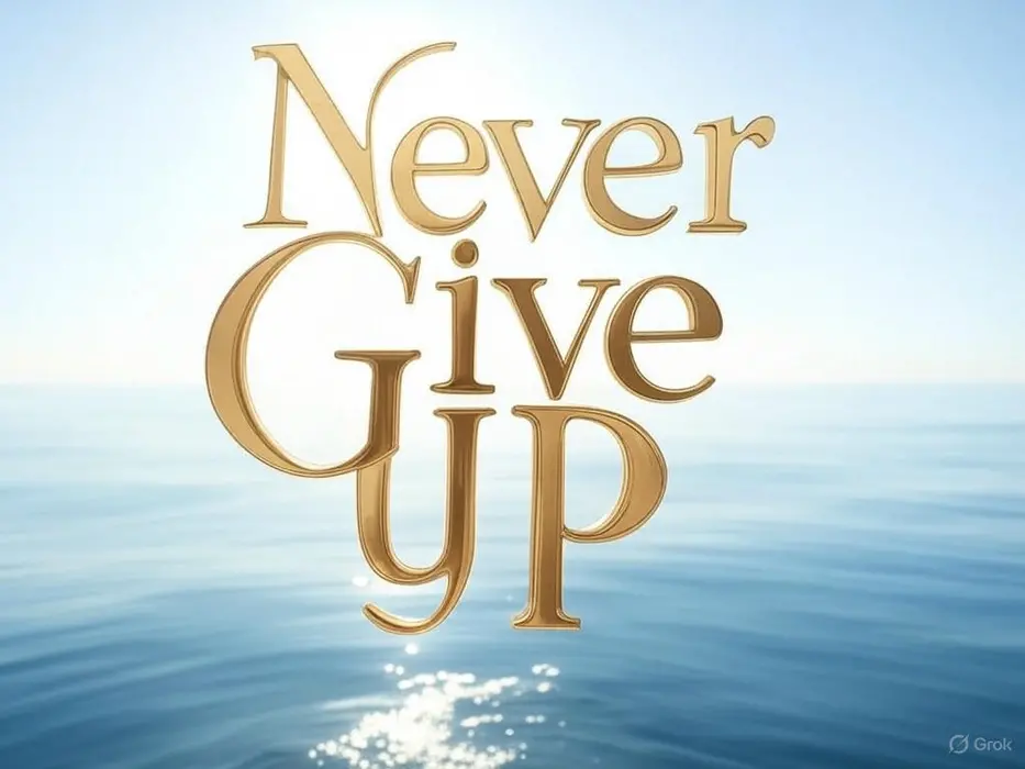 Powerful Sayings for Never Giving Up