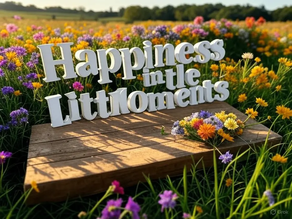 Happiness in Little Moments