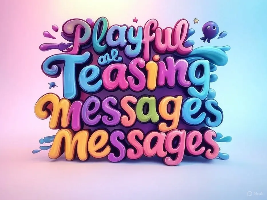 Playful and Teasing Messages