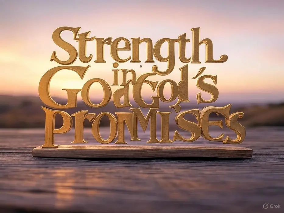 Strength in God's Promises