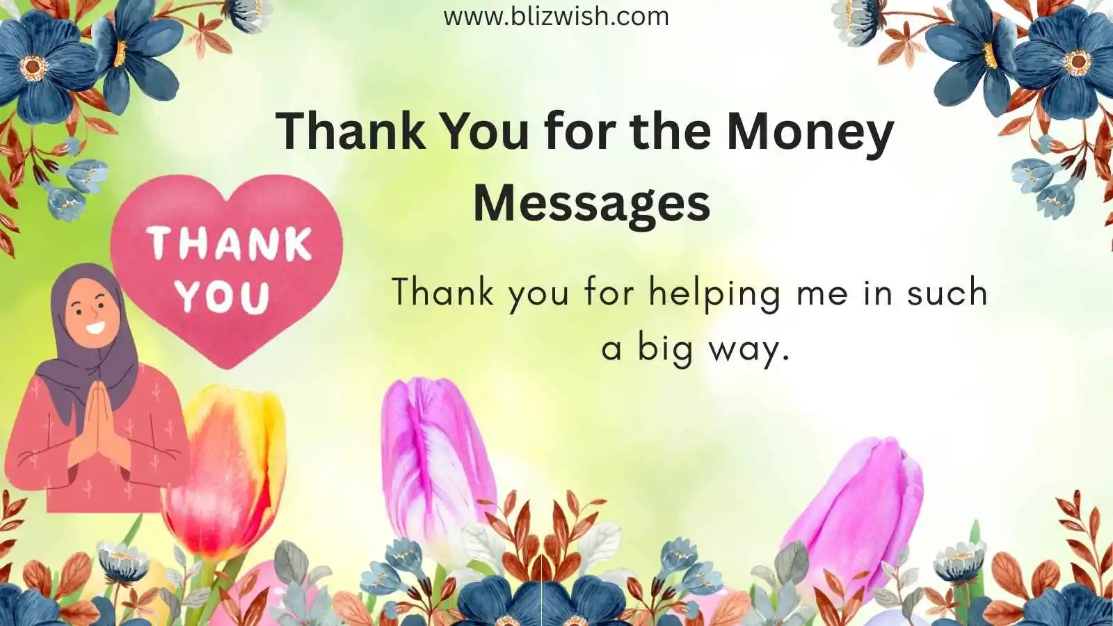 Thank You for the Money Messages