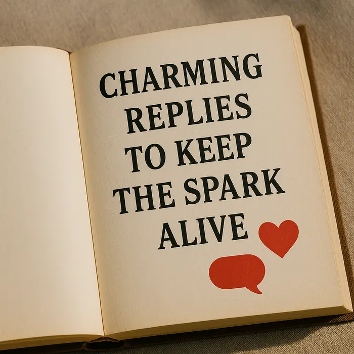 Charming Replies to Keep the Spark Alive