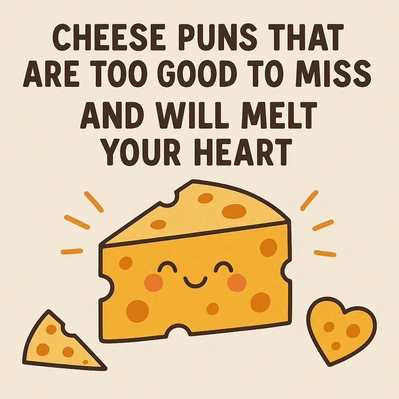 Cheese Puns That Are Too Good to Miss and Will Melt Your Heart