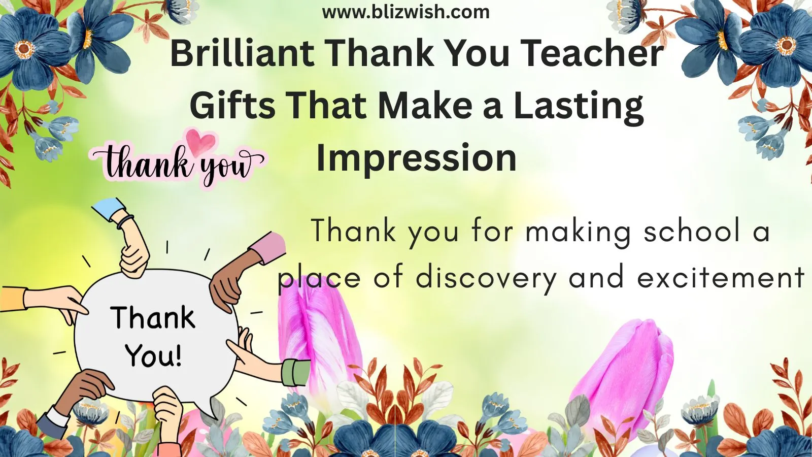 Brilliant Thank You Teacher Gifts That Make a Lasting Impression