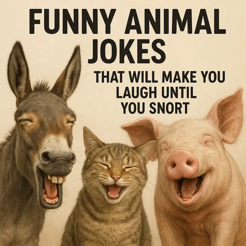 Funny Animal Jokes That Will Make You Laugh Until You Snort