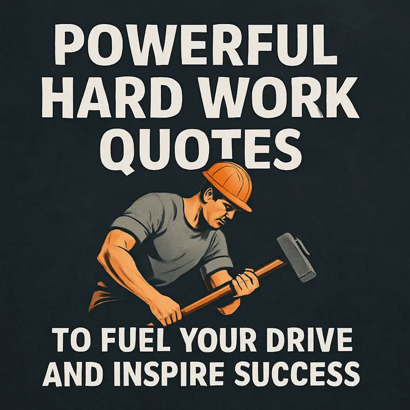 Powerful Hard Work Quotes to Fuel Your Drive