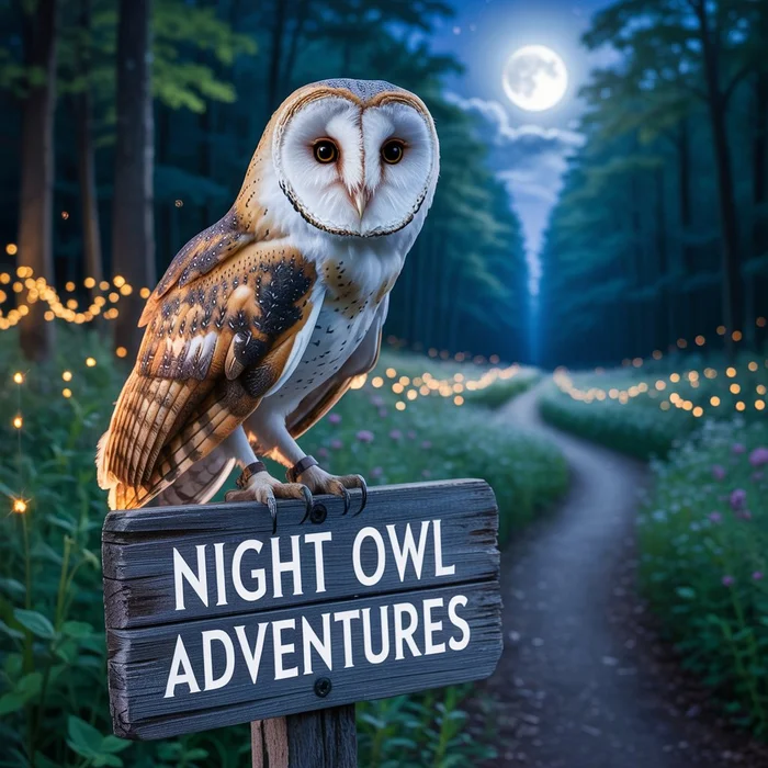 night out adventure or knight owl adventure