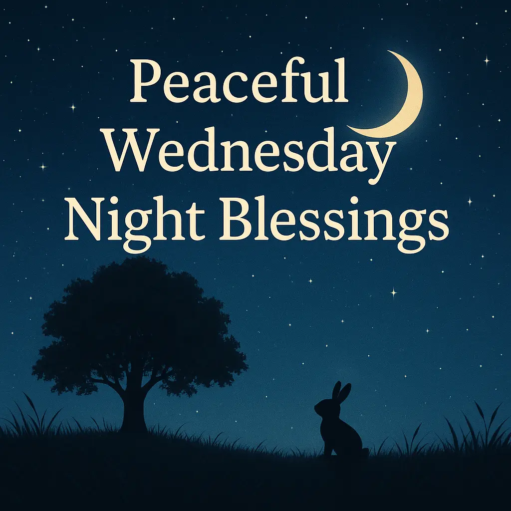 Peaceful Wednesday Night Blessings