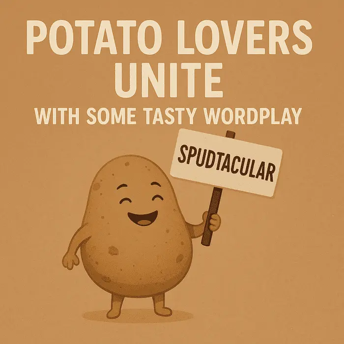 Potato Lovers Unite with Some Tasty Wordplay
