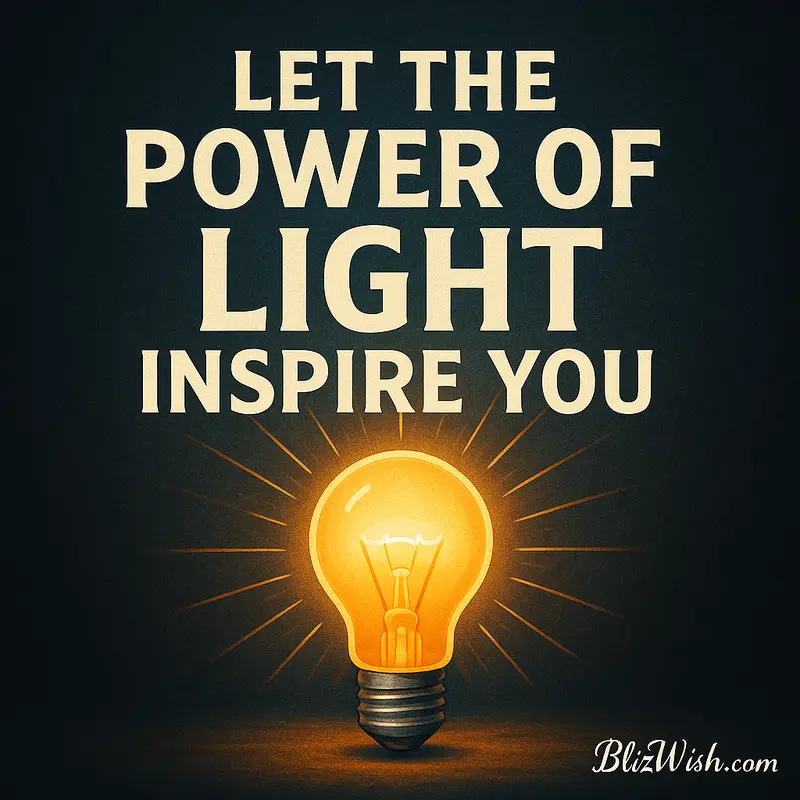 Let the Power of Light Inspire You