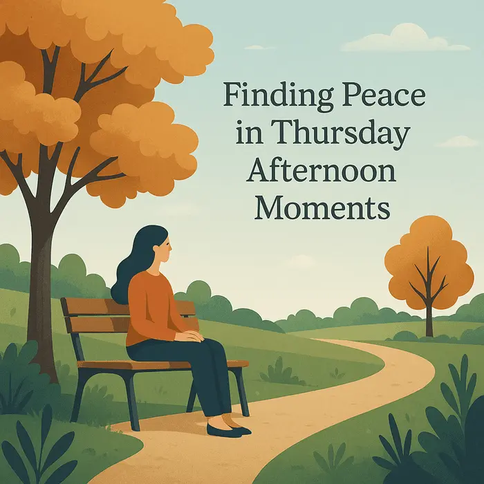 Thursday Afternoon Blessings for a Better Tomorrow