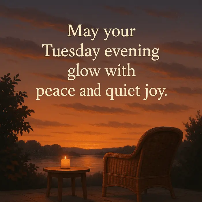 Good Evening Tuesday Blessings Images