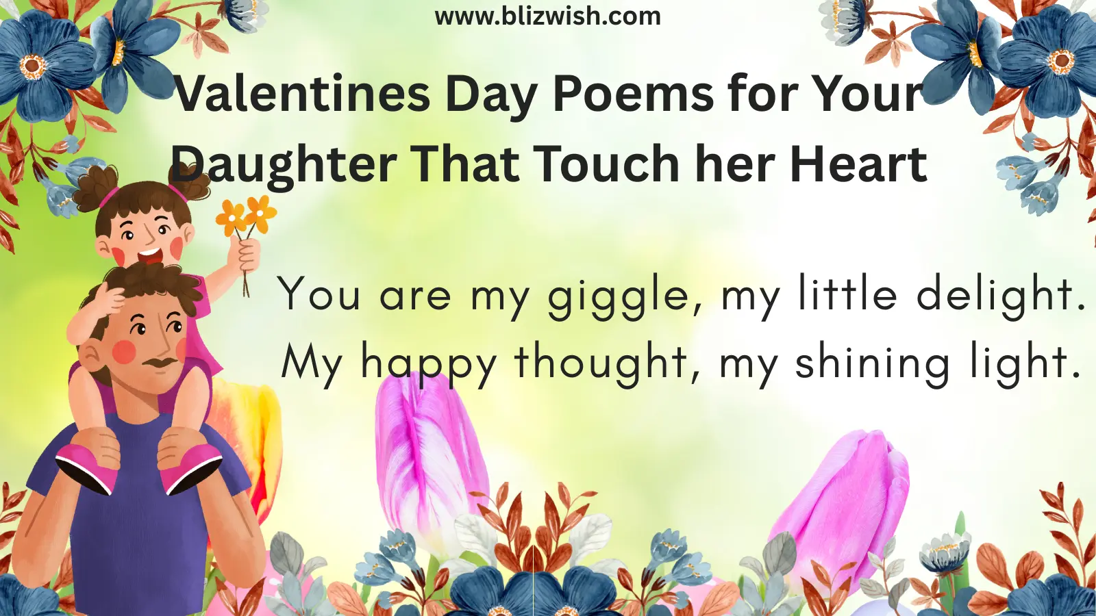 valentine day poems and wishes for daughter.