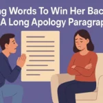 Long Apology Paragraphs to Win Her Back