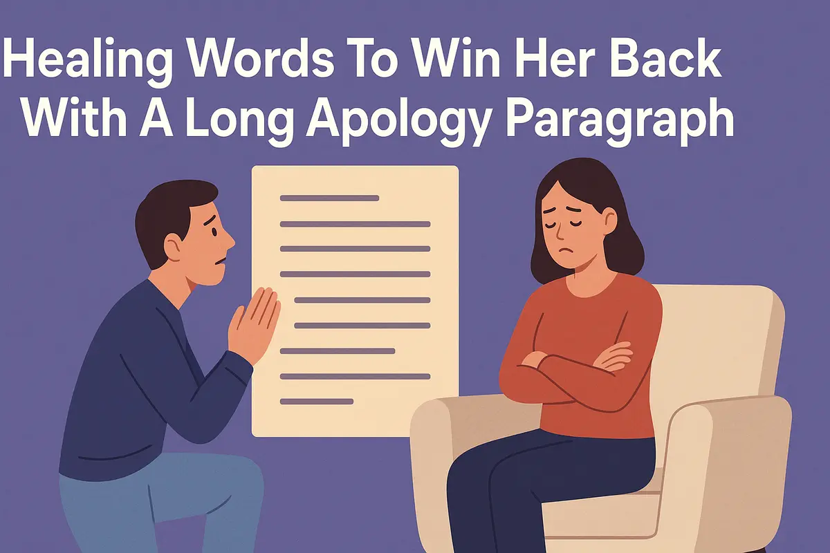 Long Apology Paragraphs to Win Her Back