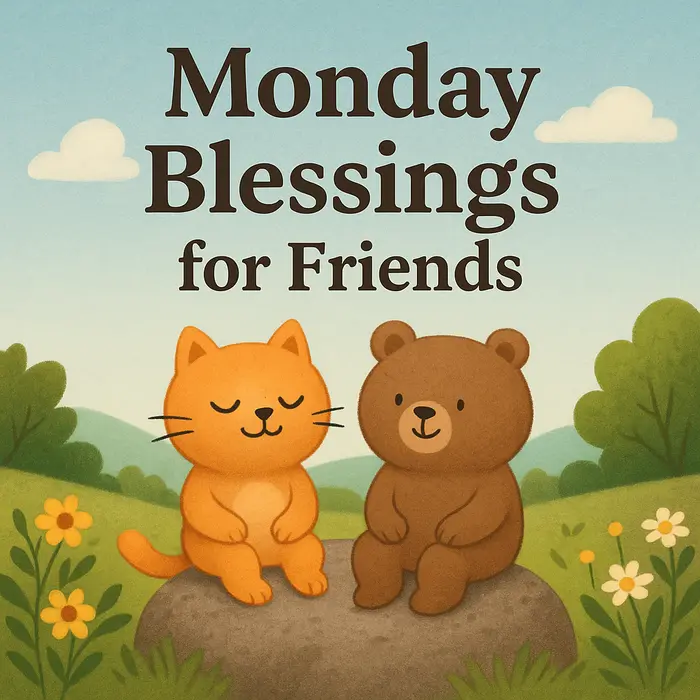 Monday Blessings for Friends