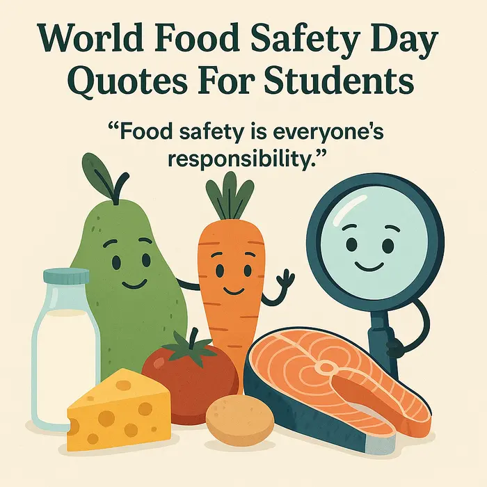 World Food Safety Day Quotes For Students