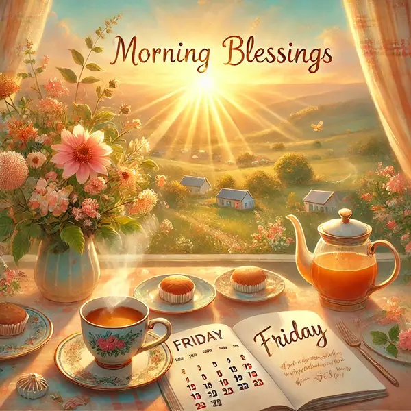 Morning Blessings to Start Friday with Joy