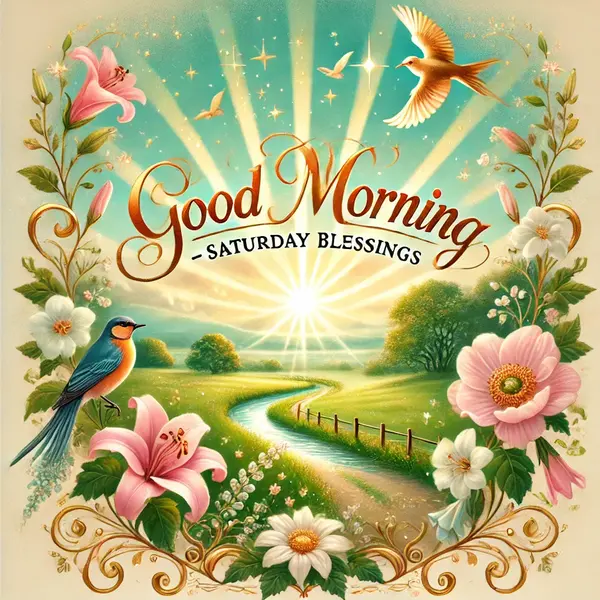 Good Morning Saturday Blessings