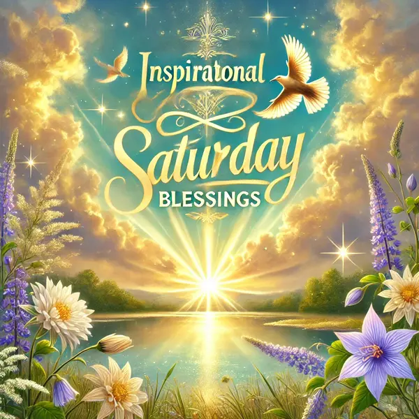 Inspirational Saturday Blessings