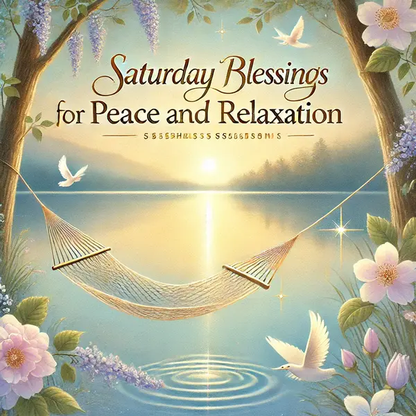 Saturday Blessings for Peace and Relaxation