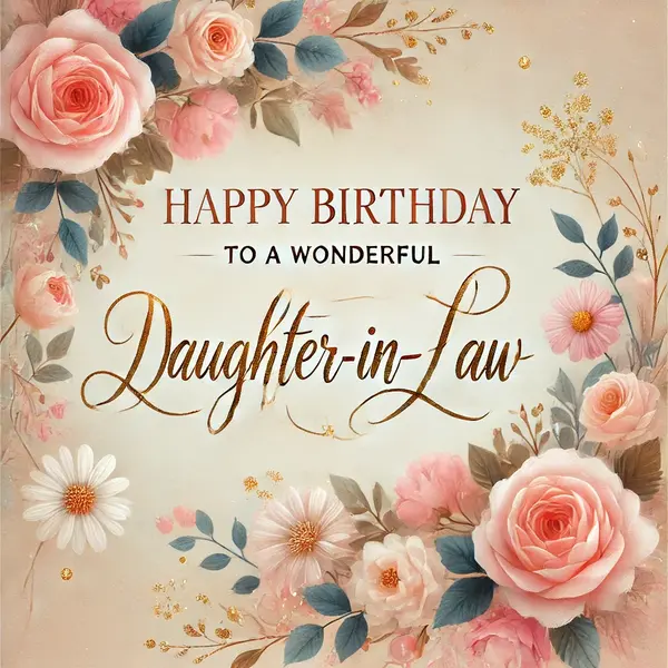 Heartfelt Birthday Wishes for Daughter-in-Law