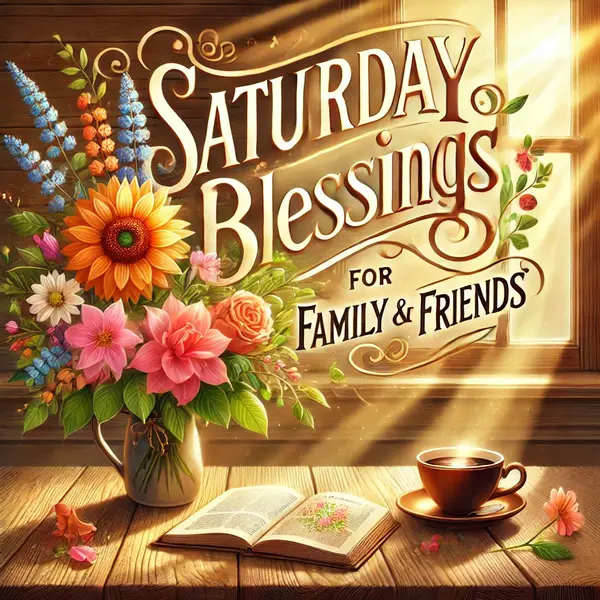 Saturday Blessings for Family and Friends