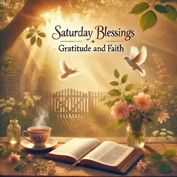 Saturday Blessings for Gratitude and Faith