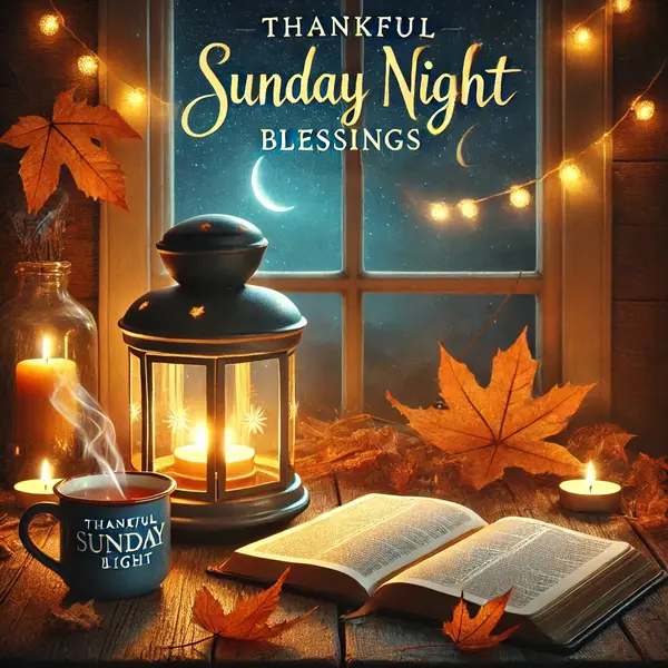Thankful Sunday Night Blessings