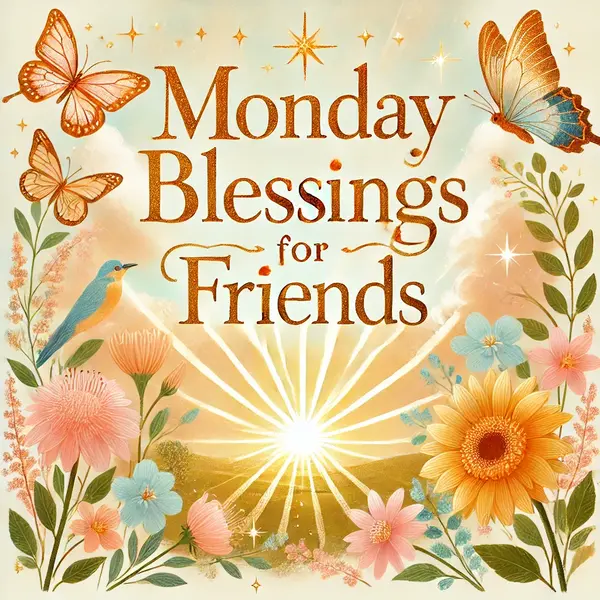 Monday Blessings for Friends