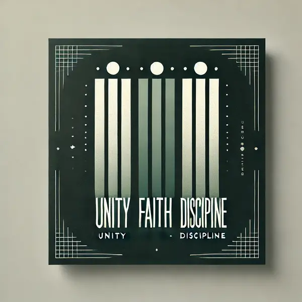 Unity, Faith, Discipline