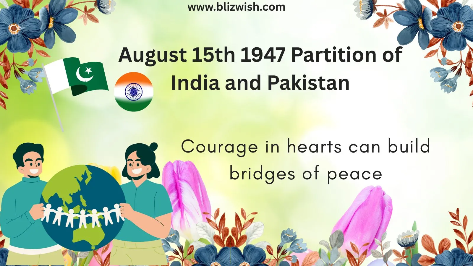 August 15th 1947 Partition of India and Pakistan