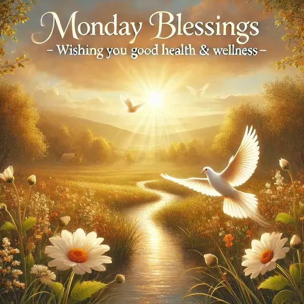 Monday Blessings for Good Health and Wellness