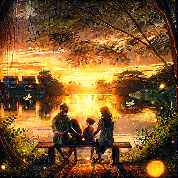 Quality time and peaceful wishes