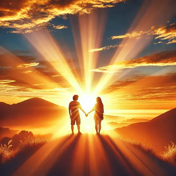 Friendship shining like the sun