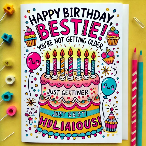 Hilarious birthday messages for best friends