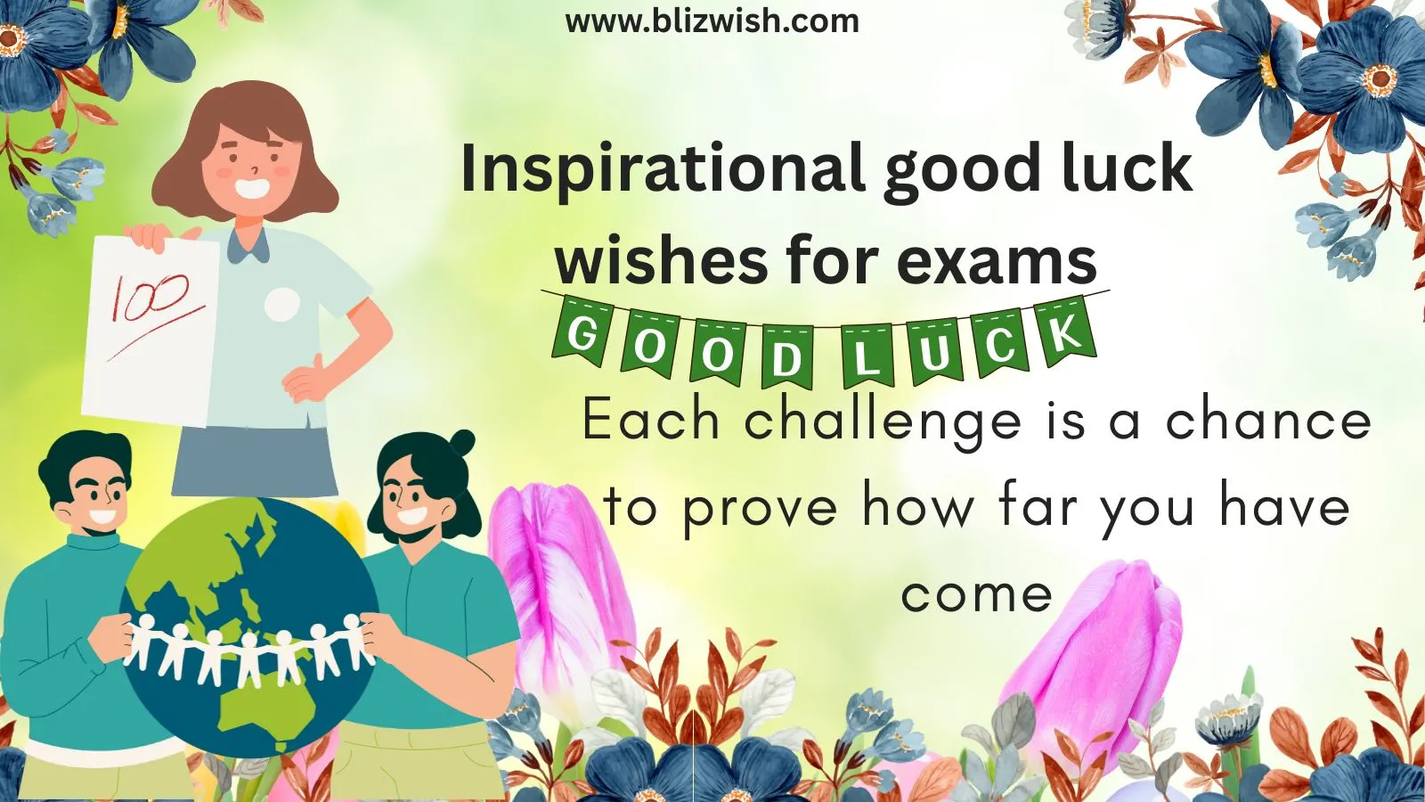 Inspirational good luck wishes for exams