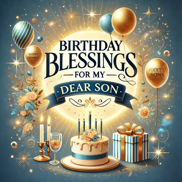 Religious Birthday Blessings for Son