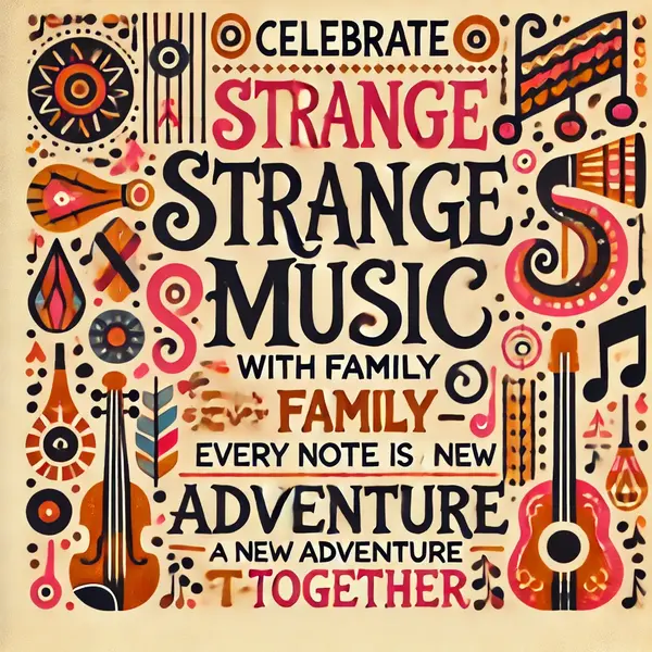 Strange Music Day Quotes for Family