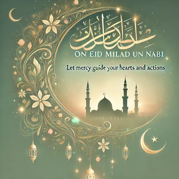 Unique Eid Milad un Nabi quotes about mercy