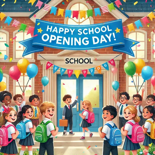 School Opening Day Wishes