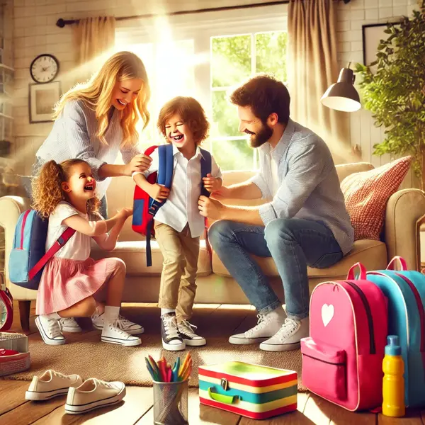 Preparing kids for school with joy