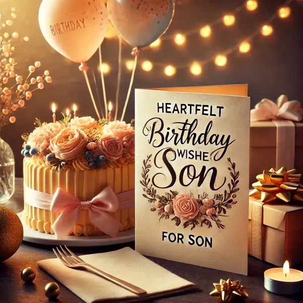 Heartfelt Birthday Wishes for Son