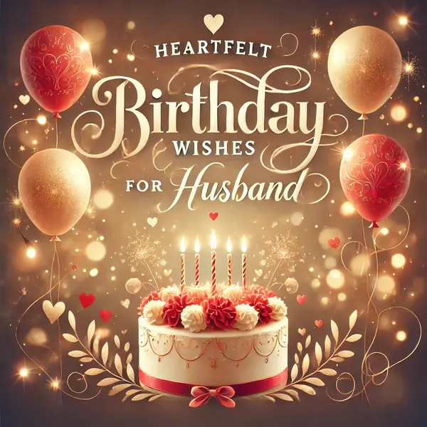Heartfelt Birthday Wishes for Husband