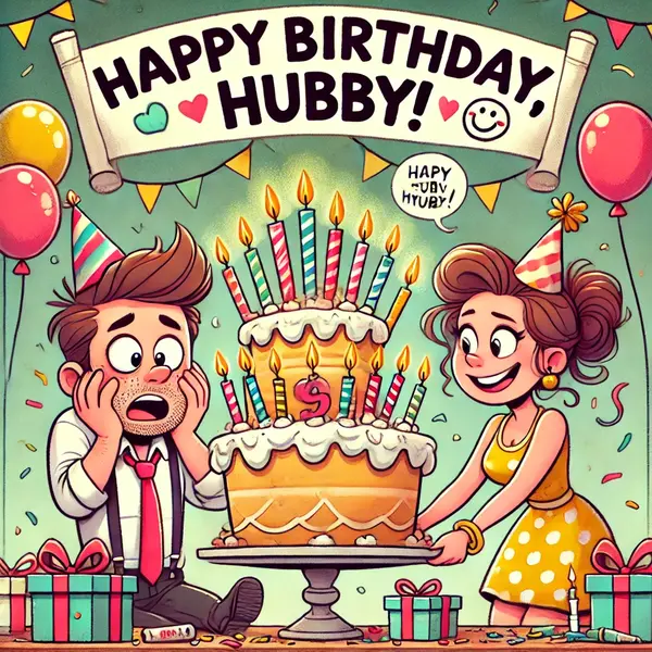 Funny Birthday Wishes for Husband