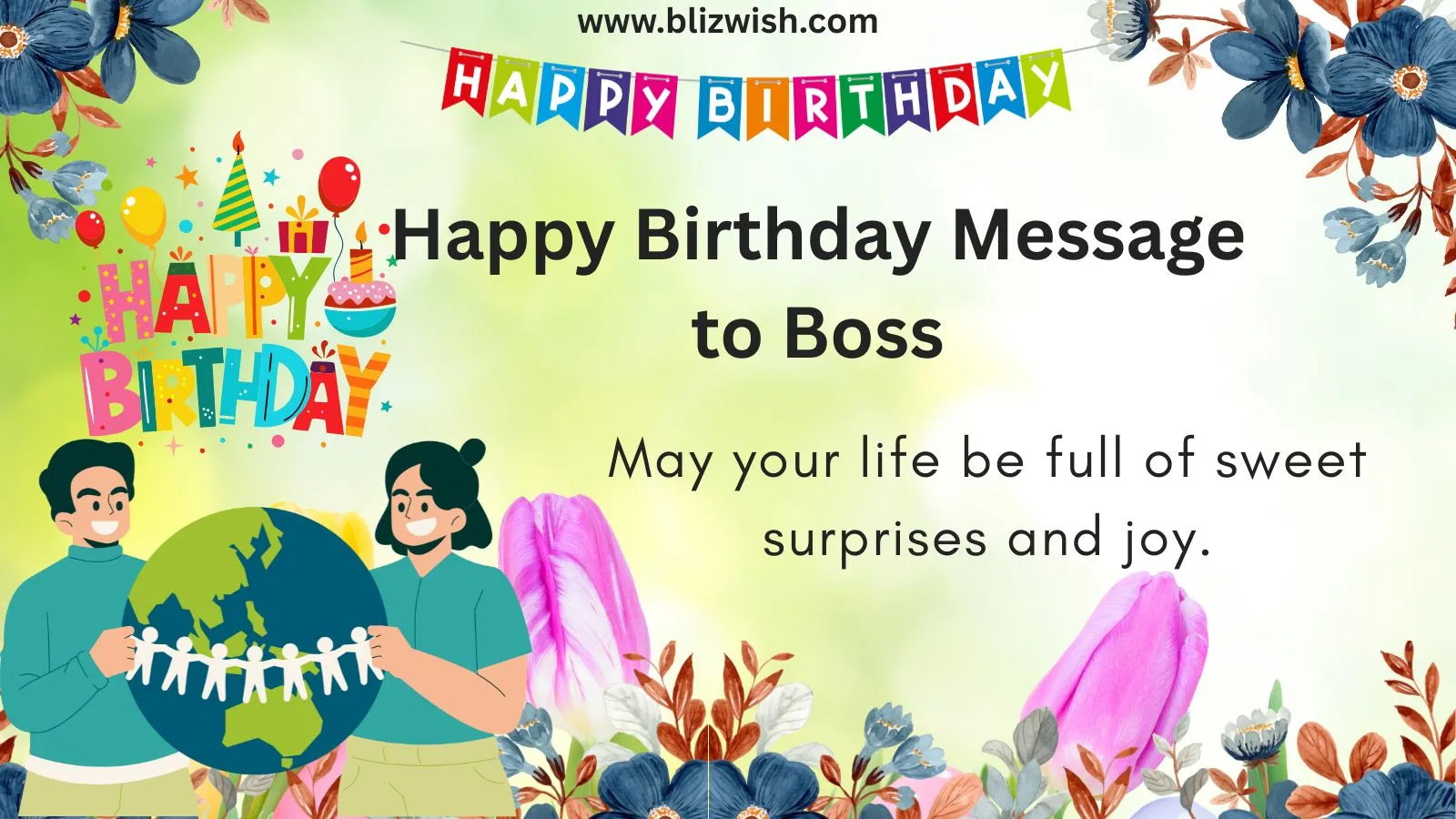 Happy Birthday Message to Boss