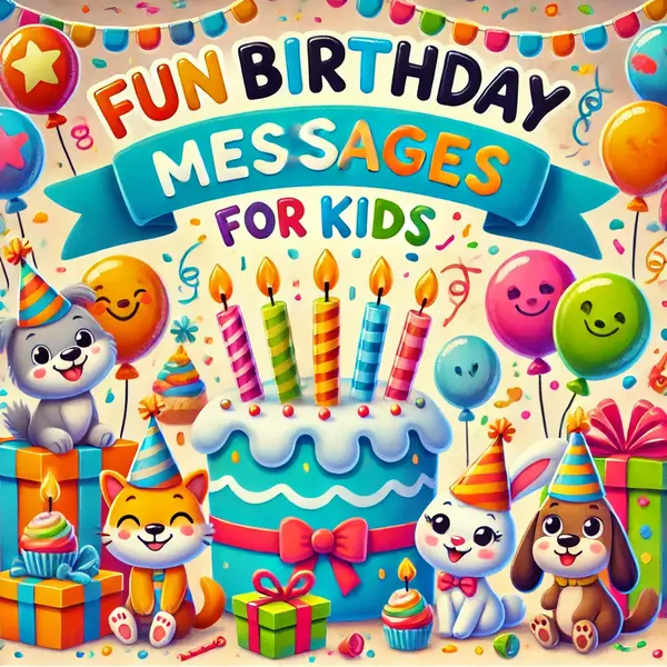Fun Birthday Messages for Kids