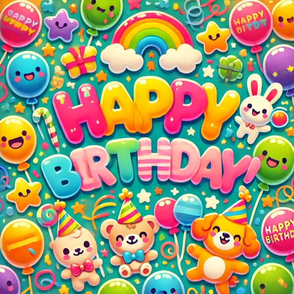 Happy Birthday Messages for Kids