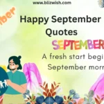 Happy September Quotes