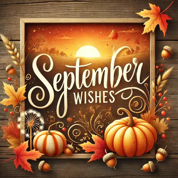 Autumn September wishes